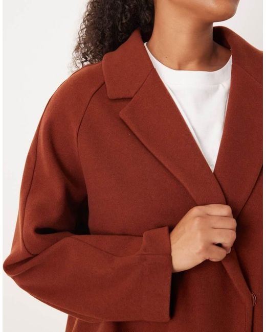 Abrigo Color Óxido Cómodo De Asos Design Curve-Sin Color ASOS de color Red