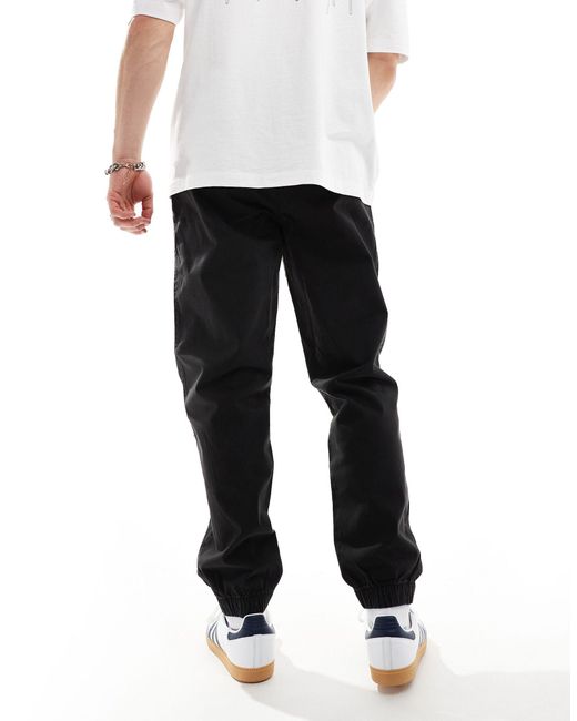 River Island White Slim Fit joggers for men