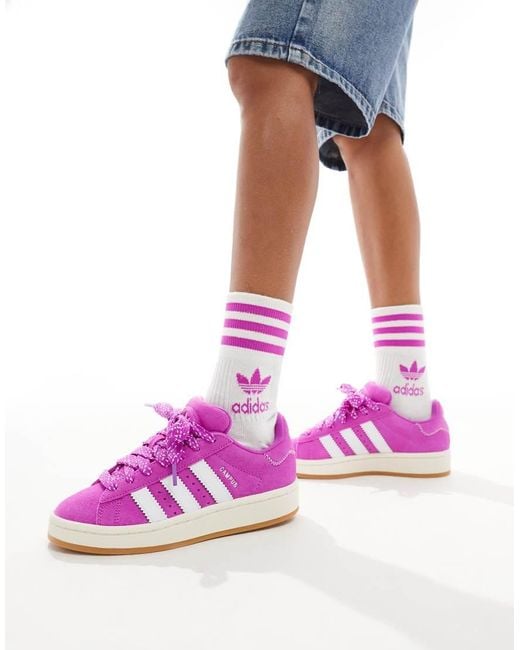 adidas gazelle silver green womens Tnis Adidas Campus 00s "Pink Fusion" Feminino Rosa