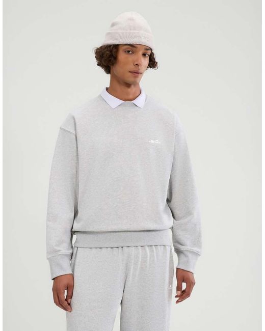 Ellesse Gray Rafori Sweatshirt for men