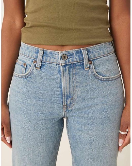 Curve Love di Abercrombie & Fitch in Blue