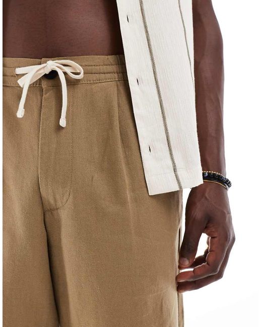 Pantaloncini di Threadbare in Multicolor da Uomo