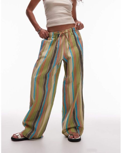 Pantaloni di TOPSHOP in Natural