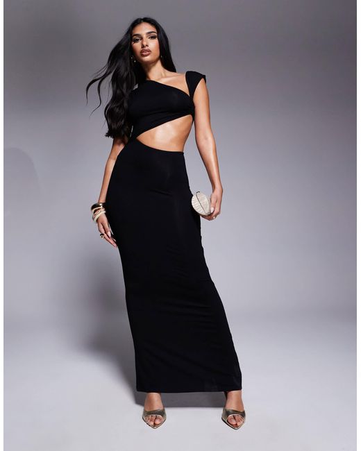 ASOS Black – midikleid