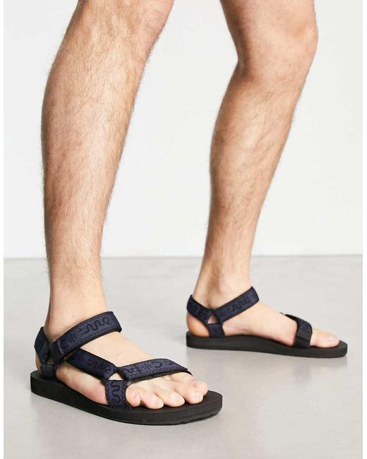 Teva White Universal Original Sandals Bandana Print for men