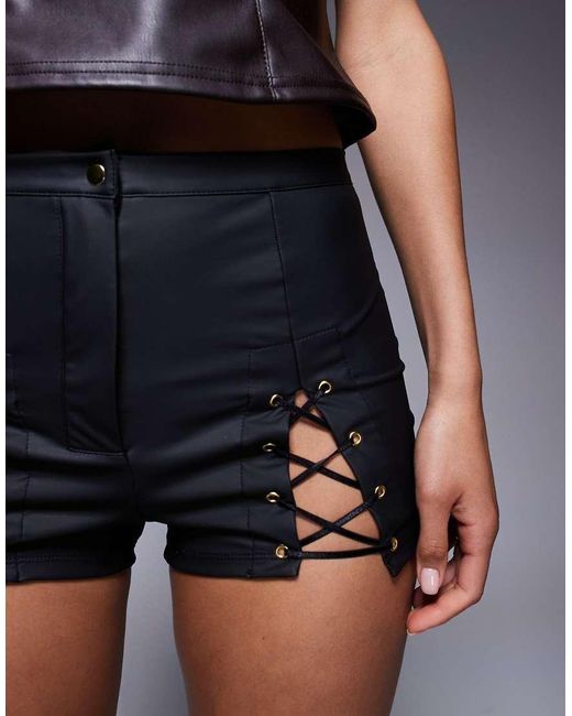 Ann Summers Black Limelight Lover Pu Short