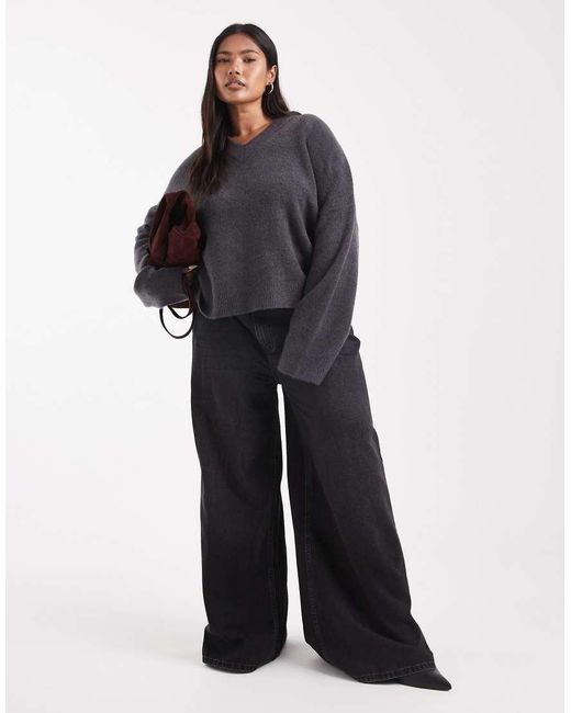ASOS Asos Design Curve in het Gray