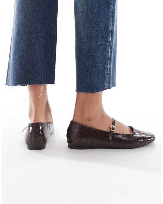 SEQWL Blue Iris Ballet Flats