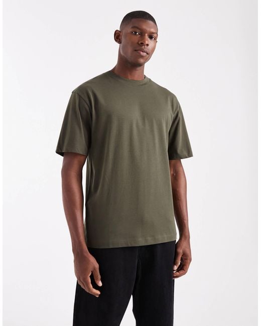 ASOS Green Essentials Relaxed T-shirt for men