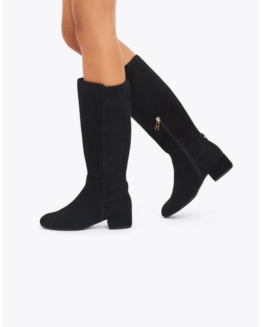 Carvela Kurt Geiger Black Gaia Knee Boots