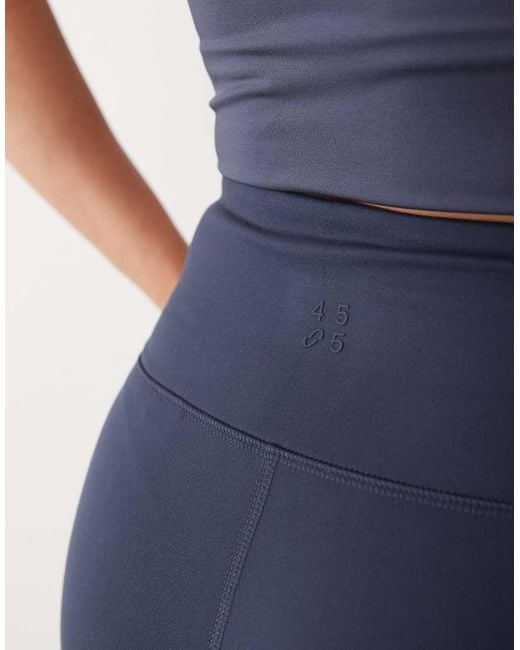 4505 Blue Icon High Waist 8m Booty Shorts