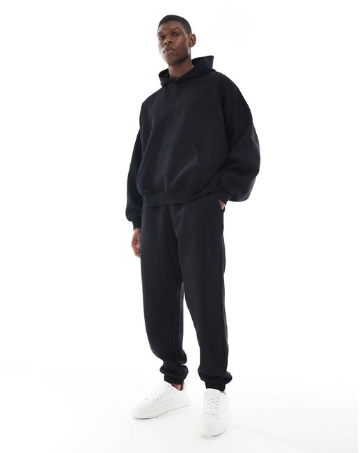 ASOS – essentials – oversize-jogginghose in Blue für Herren