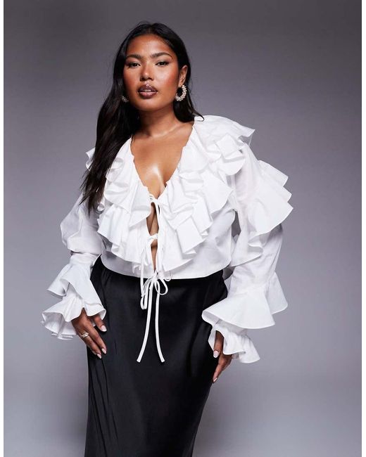 ASOS Curve in het White
