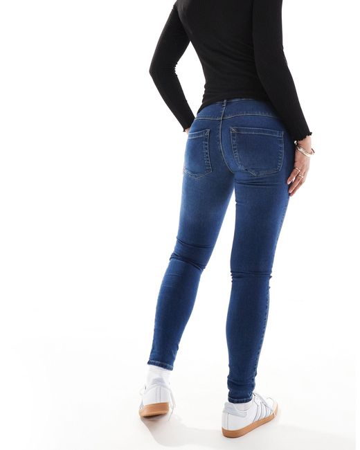 Royal - jean skinny - moyen ONLY en coloris Blue