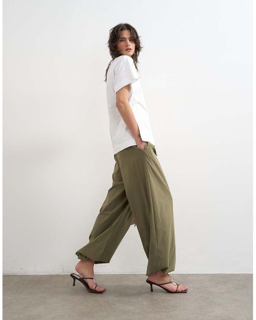 TOPSHOP White Split Side Tee