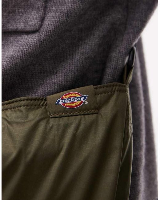 Dickies Gray Unionville Nylon Cross Body Bag for men