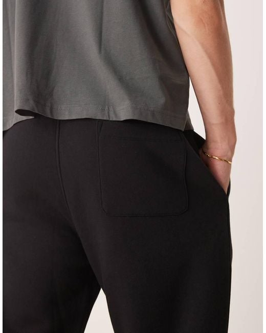 ASOS Natural Essential Tapered Sweatpants for men
