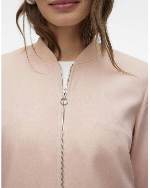 Vero Moda Natural Bomber Jacket