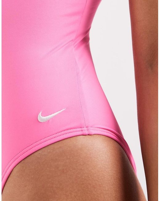 Nike Pink Nike U-back Swimsuit