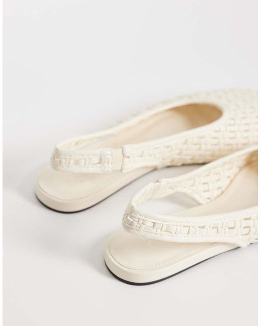 Scarpe Basse di Mango in Natural
