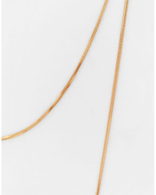 Pull&Bear White Double Necklace