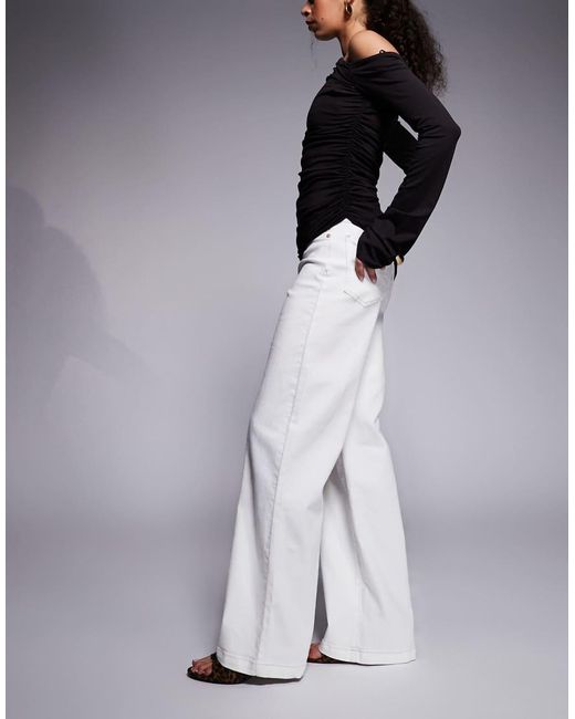 Abrand Jeans Blue Abrand 94 High Waisted Straight Leg Jeans