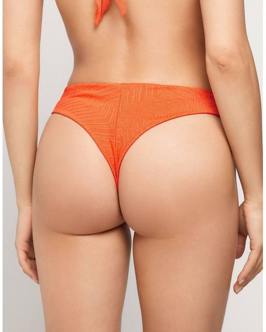 Tezenis Orange Brasilian Sparkling Touch