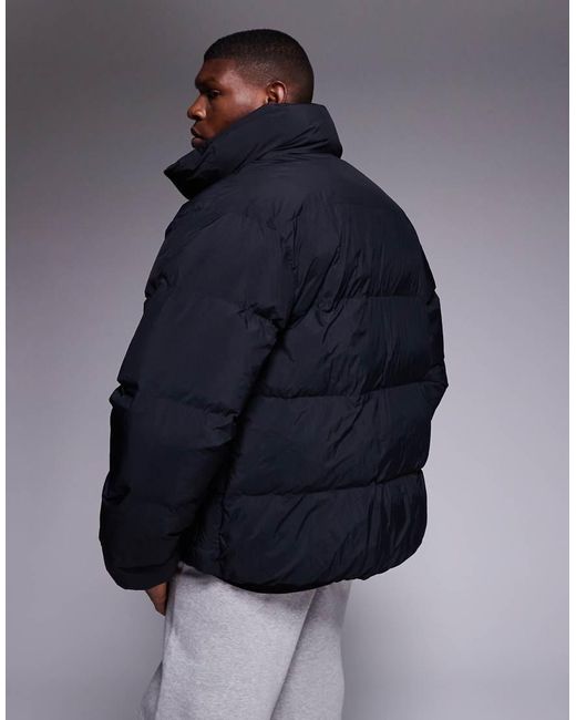 Adidas Originals Blue Puffer Coat for men