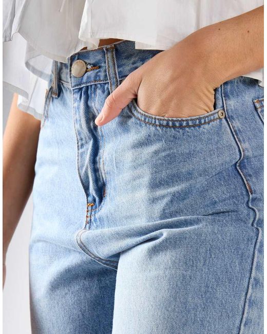 Glamorous Blue Side-Split Jeans