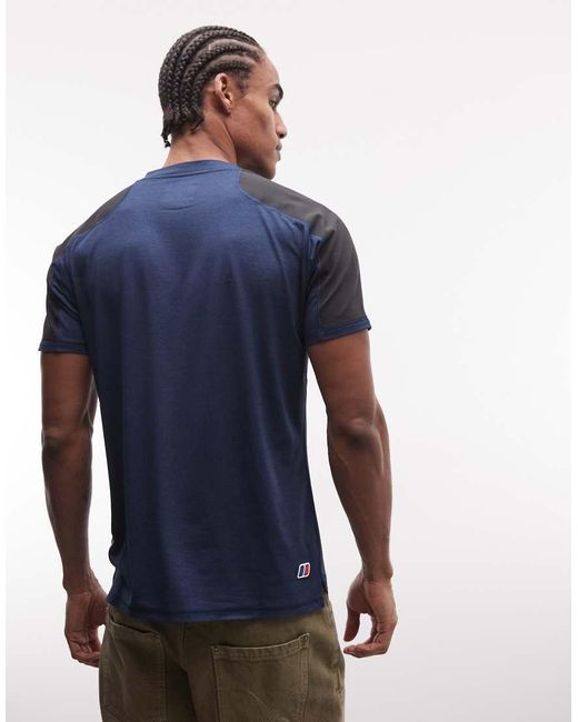 Berghaus Blue Farndale Tech T-Shirt for men