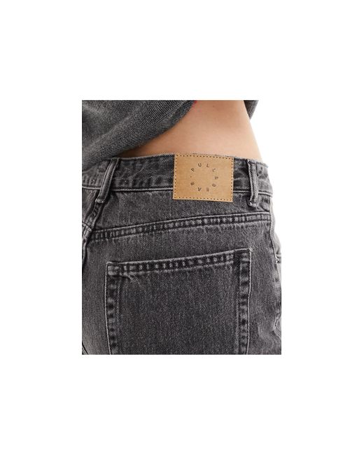 Pull&Bear Gray – weit geschnittene jeans
