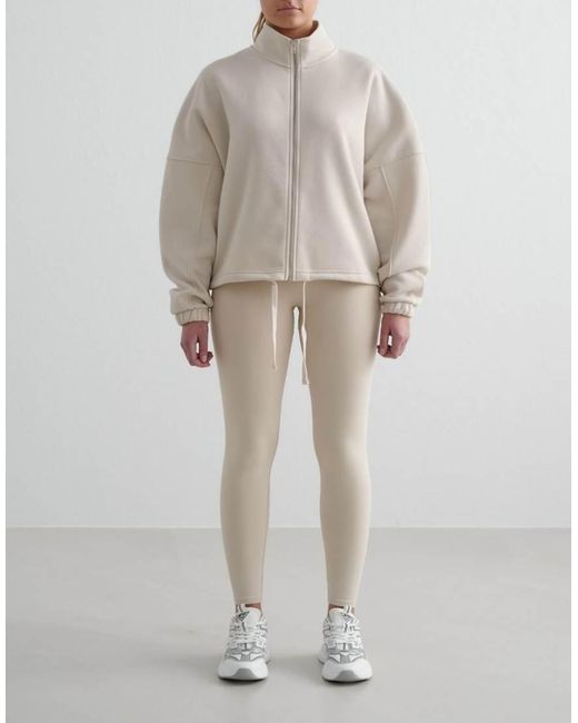 Aim'n Gray Clay Campus Sweat Zip Jacket