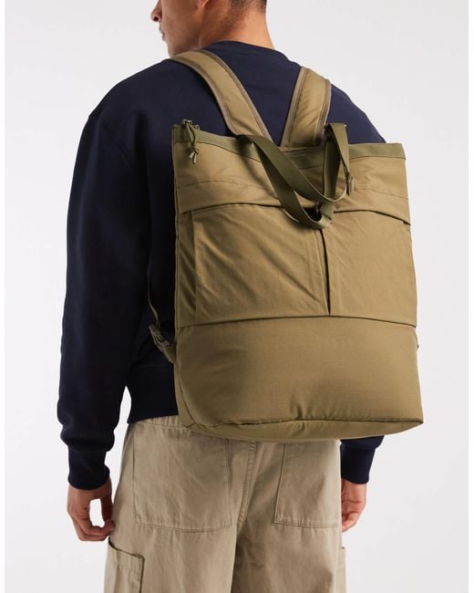ASOS Green Ripstop Backpack for men