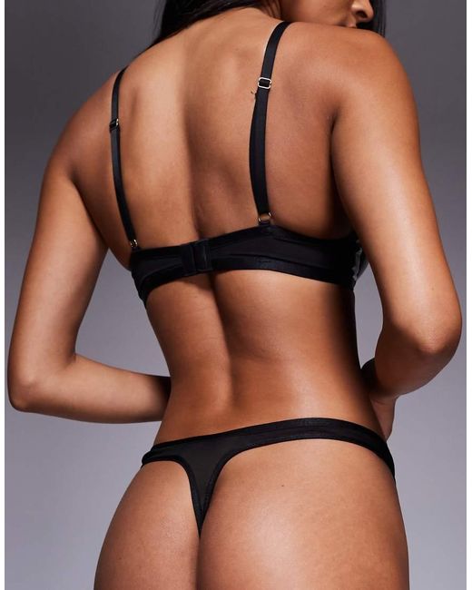 Ann Summers Black Exuding Thong