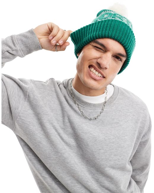 The North Face – strickmütze in Gray für Herren