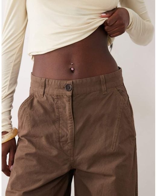 Cotton On Brown Haven Wide Leg Pant