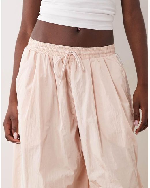 Adidas Originals Pink Nylon Balloon Track Pants