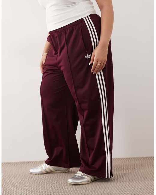Adidas Originals White Plus Firebird Loose Track Pants