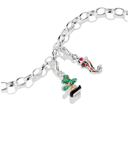 Thomas Sabo White Charm Pendant Koi Original