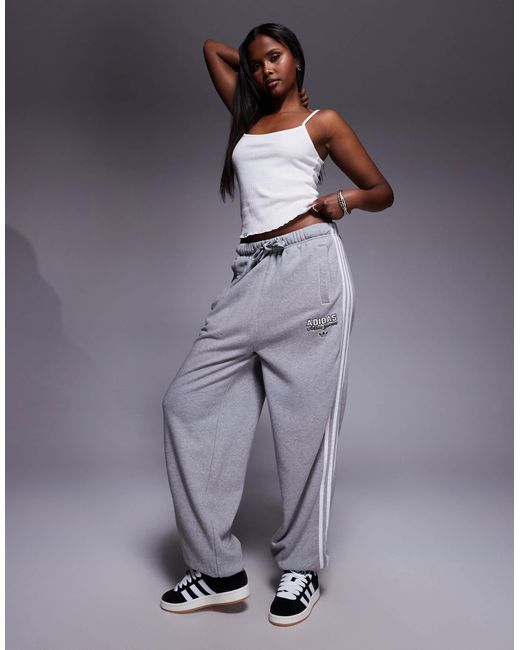 Adidas Originals Gray joggers for men