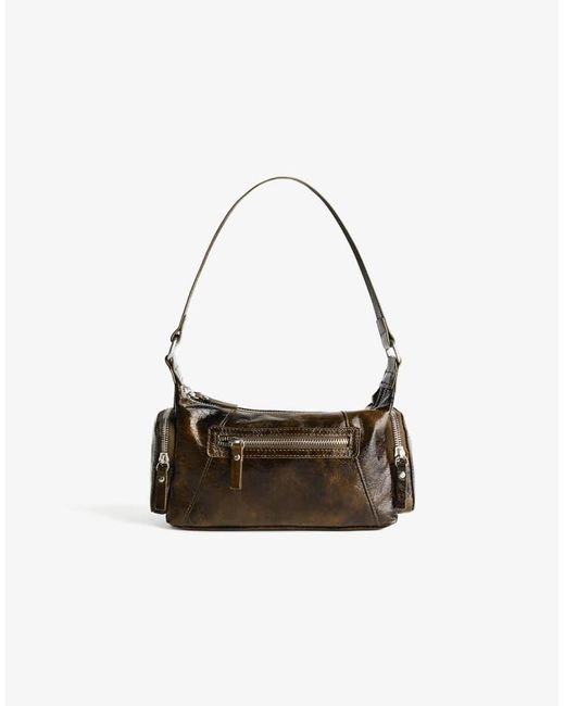 Bershka White Multipocket Bag
