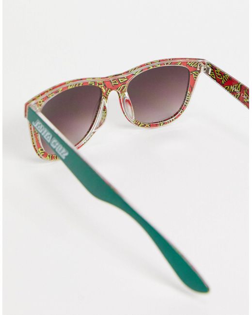 Santa Cruz Klassieke Zonnebril in het Groen voor heren - Lyst