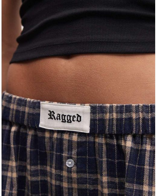 The Ragged Priest Multicolor Maxi Ruffle Hem Boxer-style Skirt