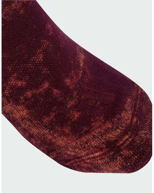 Adidas Originals Purple Stonewash Crew Socks 3 Pairs