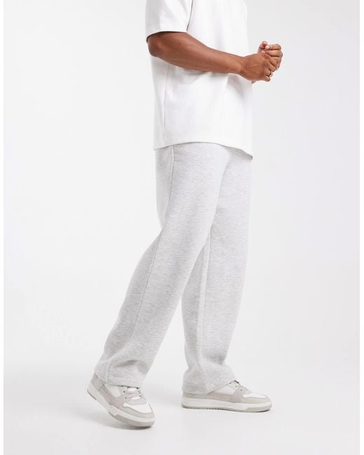 ASOS White Essentials Wide Leg jogger for men