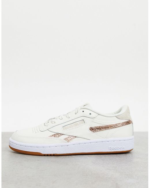 reebok club c snakeskin