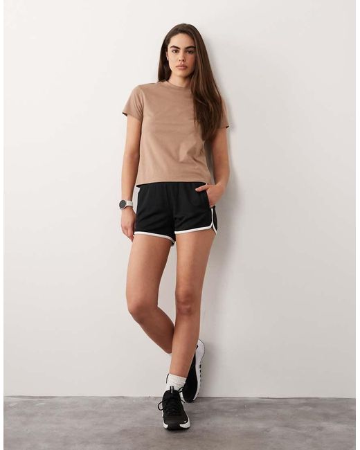 4505 Black Icon Cotton Boxy T-shirt With Quick Dry Finish