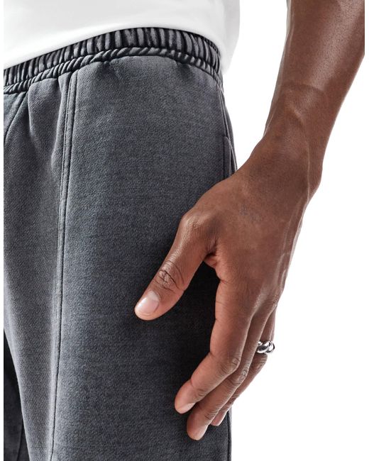 Another Influence – weit geschnittene jogginghose in Blue für Herren