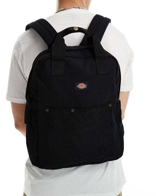 Dickies Black Seasonal Corduroy Backpack