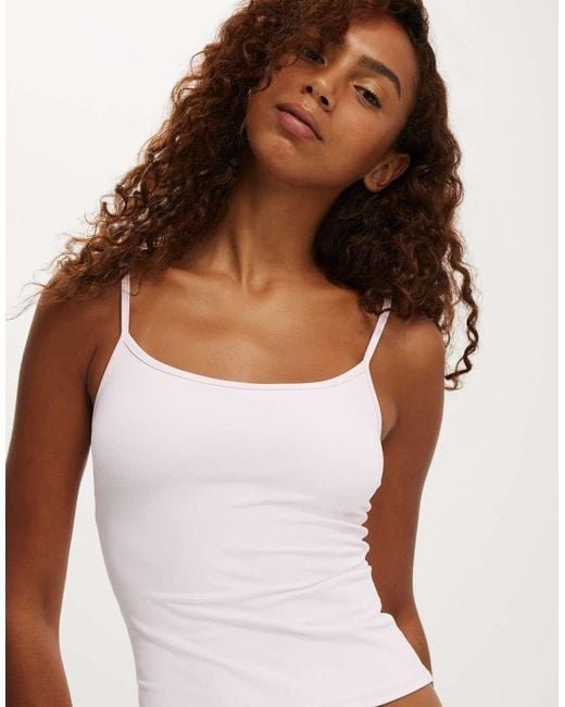 Cotton On White Hold Me Cami
